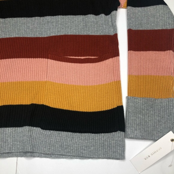 NWT Sophie Rue Demanda Striped Crewneck Sweater  M - Picture 10 of 10